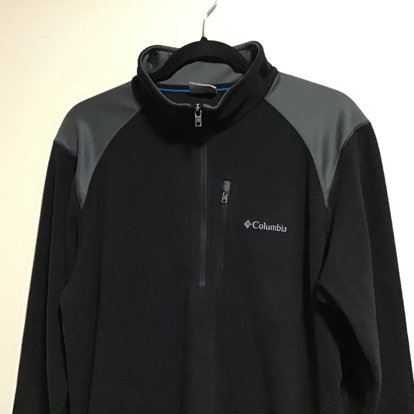 Columbia Fleece Jacket 1/2 Zip Size Large - Picture 4 of 5